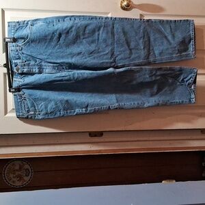 Carhartt men's size 46 x 30 traditional fit denim blue jeans